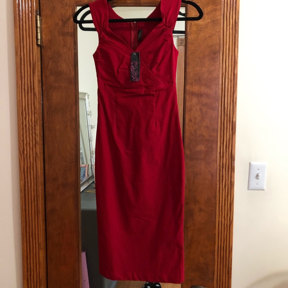 NWT red dress - modcloth